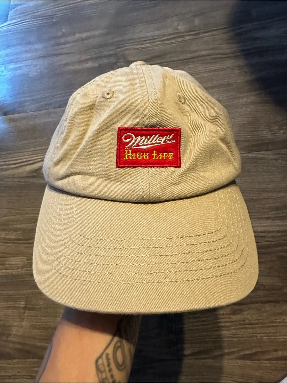 High Life Khaki Baseball Cap